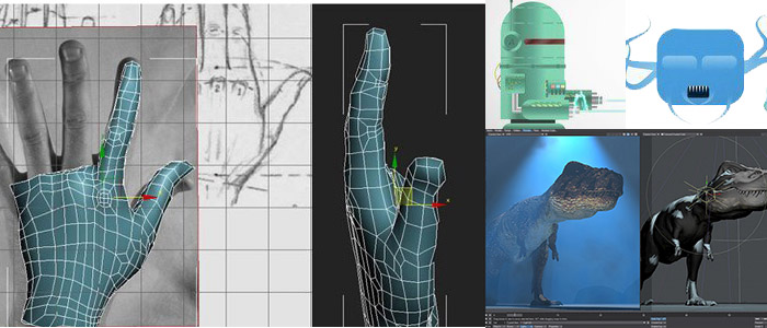 طراحی اجزا بازی در نرم افزار 3d MAX